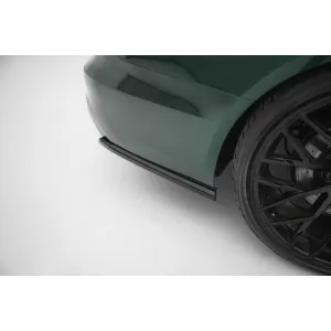 Maxton Design spoiler set suitable for side skirts, front, rear bumper and trunk of Audi A6 S-line Avant C7 2011-2014, Gloss Black-image-6346873