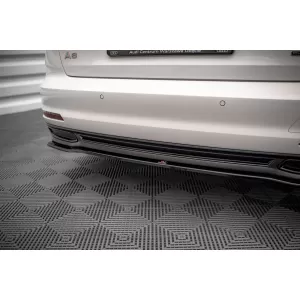 Maxton Design spoiler set suitable for side skirts, front, rear bumper and trunk of Audi A6 Sedan C8 2018-2023, Gloss Black-image-6346895