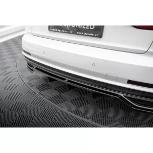 Maxton Design spoiler set suitable for side skirts, front, rear bumper and trunk of Audi A8 S-Line D5 2017-2021, Gloss Black-image-6346950