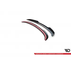 Maxton Design spoiler set suitable for side skirts, front, rear bumper and trunk of Audi e-Tron GT/RS GT after 2021, Gloss Black-image-6346964