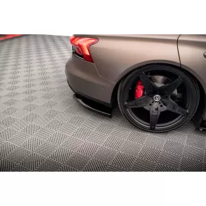 Maxton Design spoiler set suitable for side skirts, front, rear bumper and trunk of Audi e-Tron GT/RS GT after 2021, Gloss Black-image-6346981