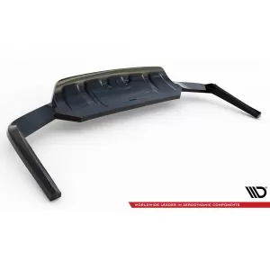 Maxton Design spoiler set suitable for side skirts, front, rear bumper and trunk of Audi Q7 2015-2019, Gloss Black-image-6347012