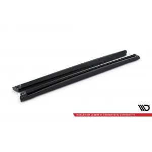 Maxton Design spoiler set suitable for side skirts, front, rear bumper and trunk of Audi Q8 after 2023, Gloss Black-image-6347032