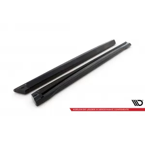 Maxton Design spoiler set suitable for side skirts, front, rear bumper and trunk of Audi Q8 after 2023, Gloss Black-image-6347033