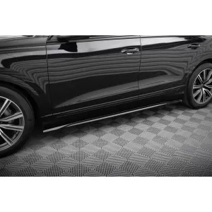 Maxton Design spoiler set suitable for side skirts, front, rear bumper and trunk of Audi SQ8, Q8 S-Line after 2023, Gloss Black-image-6347062