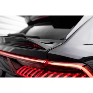 Maxton Design spoiler set suitable for side skirts, front, rear bumper and trunk of Audi SQ8, Q8 S-Line after 2023, Gloss Black-image-6347070