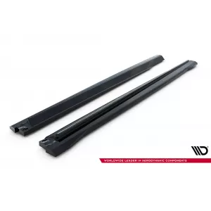 Maxton Design spoiler set suitable for side skirts, front, rear bumper and trunk of Audi Q8 2018-2023, Gloss Black-image-6347078
