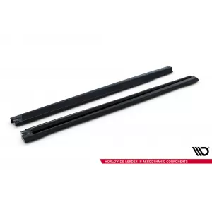 Maxton Design spoiler set suitable for side skirts, front, rear bumper and trunk of Audi Q8 2018-2023, Gloss Black-image-6347079