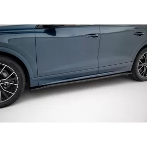 Maxton Design spoiler set suitable for side skirts, front, rear bumper and trunk of Audi Q8 2018-2023, Gloss Black-image-6347090