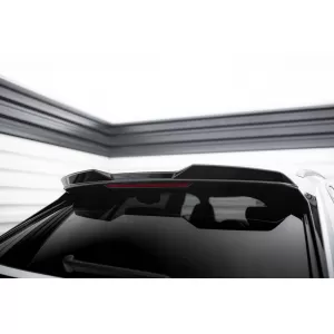 Maxton Design spoiler set suitable for side skirts, front, rear bumper and trunk of Audi Q8 2018-2023, Gloss Black-image-6347096