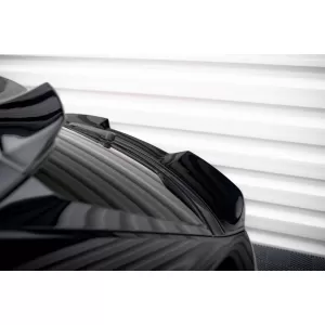 Maxton Design spoiler set suitable for side skirts, front, rear bumper and trunk of Audi Q8 2018-2023, Gloss Black-image-6347098