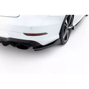 Maxton Design spoiler set suitable for side skirts, front, rear bumper and trunk of Audi RS3 Sedan 8V 2016-2020, Gloss Black-image-6347120