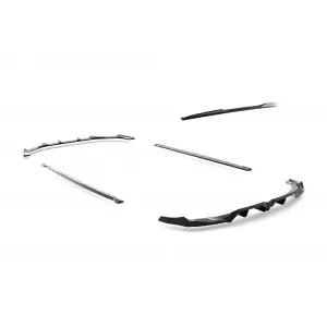 Maxton Design version 1 spoiler set suitable for side skirts, front, rear bumper and trunk of Audi RS3 Sportback 8Y after 2024, Gloss Black-image-6347125