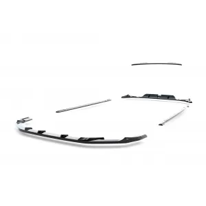 Maxton Design version 1 spoiler set suitable for side skirts, front, rear bumper and trunk of Audi RS3 Sportback 8Y after 2024, Gloss Black-image-6347126