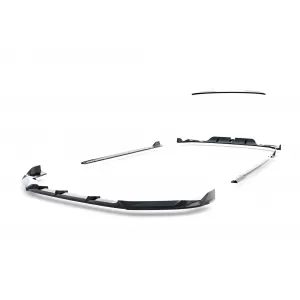 Maxton Design version 2 spoiler set suitable for side skirts, front, rear bumper and trunk of Audi RS3 Sportback 8Y after 2024, Gloss Black-image-6347150