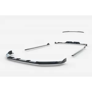 Maxton Design version 2 spoiler set suitable for side skirts, front, rear bumper and trunk of Audi RS3 Sedan 8Y after 2024, Gloss Black-image-6347192
