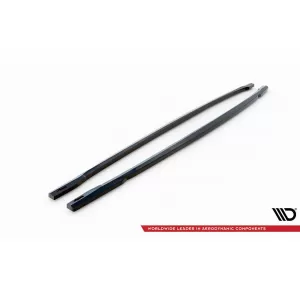 Maxton Design spoiler set suitable for side skirts, front, rear bumper and trunk of Audi RS3 Sportback 8Y 2020-2024, Gloss Black-image-6347214