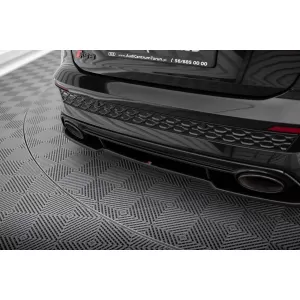 Maxton Design spoiler set suitable for side skirts, front, rear bumper and trunk of Audi RS3 Sportback 8Y 2020-2024, Gloss Black-image-6347228