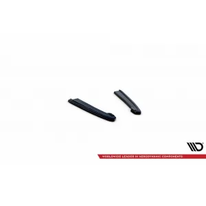 Maxton Design spoiler set suitable for side skirts, front, rear bumper and trunk of Audi RS4 B9 2019-2024, Gloss Black-image-6347266