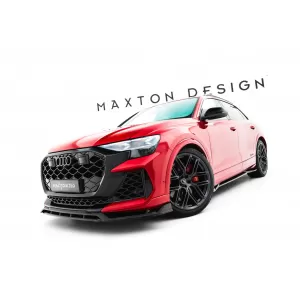 Maxton Design spoiler set suitable for side skirts, front, rear bumper and trunk of Audi RSQ8 after 2025, Gloss Black-image-6347333