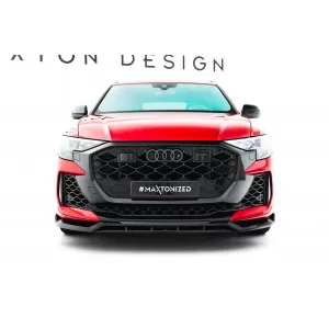 Maxton Design spoiler set suitable for side skirts, front, rear bumper and trunk of Audi RSQ8 after 2025, Gloss Black-image-6347336