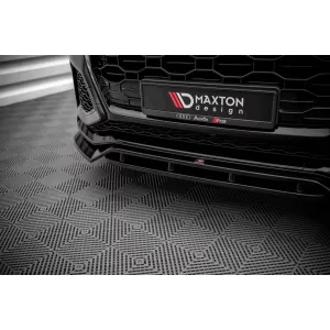 Maxton Design spoiler set suitable for side skirts, front, rear bumper and trunk of Audi RSQ8 2019-2023, Gloss Black-image-6347361