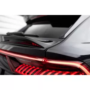 Maxton Design spoiler set suitable for side skirts, front, rear bumper and trunk of Audi RSQ8 2019-2023, Gloss Black-image-6347370