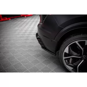 Maxton Design spoiler set suitable for side skirts, front, rear bumper and trunk of Audi RSQ8 2019-2023, Gloss Black-image-6347375