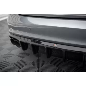 Maxton Design spoiler set suitable for side skirts, front, rear bumper and trunk of Audi S5 Coupe 8T 2011-2016, Gloss Black-image-6347433