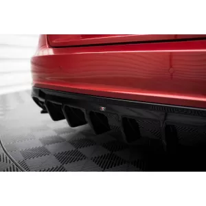 Maxton Design spoiler set suitable for side skirts, front, rear bumper and trunk of Audi S5 Sportback 8T 2007-2011, Gloss Black-image-6347456