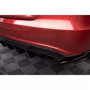Maxton Design spoiler set suitable for side skirts, front, rear bumper and trunk of Audi S5 Sportback 8T 2007-2011, Gloss Black-image-6347459