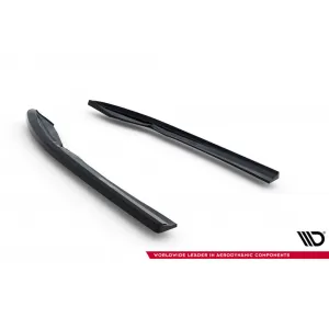 Rear Bumper Side Addons Maxton Design suitable for Audi S8 D5 2021-2026, Gloss Black-image-6347481