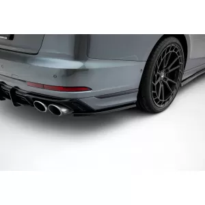 Rear Bumper Side Addons Maxton Design suitable for Audi S8 D5 2021-2026, Gloss Black-image-6347483