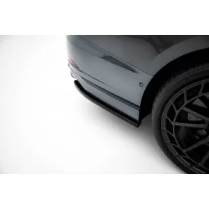 Rear Bumper Side Addons Maxton Design suitable for Audi S8 D5 2021-2026, Gloss Black-image-6347484