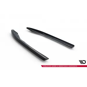 Maxton Design spoiler set suitable for side skirts, front, rear bumper and trunk of Audi S8 D5 2021-2026, Gloss Black-image-6347491