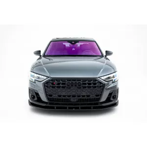 Maxton Design spoiler set suitable for side skirts, front, rear bumper and trunk of Audi S8 D5 2021-2026, Gloss Black-image-6347496