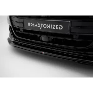Maxton Design spoiler set suitable for side skirts, front, rear bumper and trunk of Audi S8 D5 2019-2021, Gloss Black-image-6347512