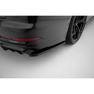 Maxton Design spoiler set suitable for side skirts, front, rear bumper and trunk of Audi S8 D5 2019-2021, Gloss Black-image-6347516