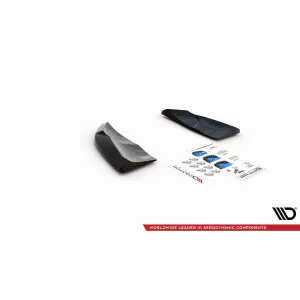 Maxton Design spoiler set suitable for side skirts, front, rear bumper and trunk of Audi SQ5 2012-2017, Gloss Black-image-6347529