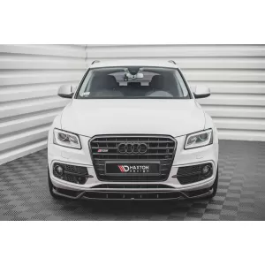 Maxton Design spoiler set suitable for side skirts, front, rear bumper and trunk of Audi SQ5 2012-2017, Gloss Black-image-6347532