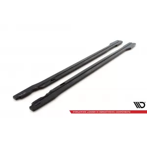 Maxton Design spoiler set suitable for side skirts, front, rear bumper and trunk of Audi Q5 S-Line SUV 2020-2024, Gloss Black-image-6347546