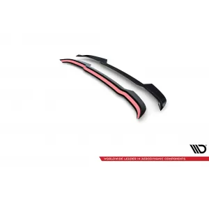 Maxton Design spoiler set suitable for side skirts, front, rear bumper and trunk of Audi Q5 S-Line SUV 2020-2024, Gloss Black-image-6347549