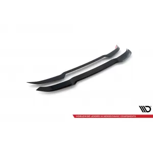 Maxton Design spoiler set suitable for side skirts, front, rear bumper and trunk of Audi Q5 S-Line SUV 2020-2024, Gloss Black-image-6347550
