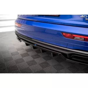 Maxton Design spoiler set suitable for side skirts, front, rear bumper and trunk of Audi Q5 S-Line SUV 2020-2024, Gloss Black-image-6347560