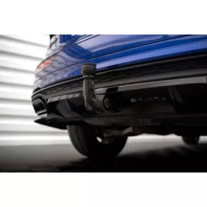 Maxton Design spoiler set suitable for side skirts, front, rear bumper and trunk of Audi Q5 S-Line SUV 2020-2024, Gloss Black-image-6347562
