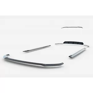 Maxton Design spoiler set suitable for side skirts, front, rear bumper and trunk of Audi SQ5, Q5 S-Line 2017-2020, Gloss Black-image-6347567