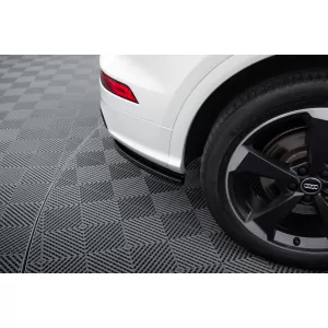 Maxton Design spoiler set suitable for side skirts, front, rear bumper and trunk of Audi SQ5, Q5 S-Line 2017-2020, Gloss Black-image-6347580