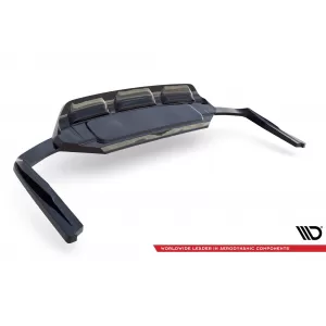 Maxton Design spoiler set suitable for side skirts, front, rear bumper and trunk of Audi SQ7 2019-2023, Gloss Black-image-6347599