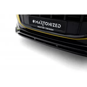 Maxton Design spoiler set suitable for side skirts, front, rear bumper and trunk of Audi SQ7 2019-2023, Gloss Black-image-6347608