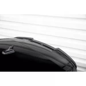 Maxton Design version 1 spoiler set suitable for side skirts, front, rear bumper and trunk of Audi SQ7 2016-2019, Gloss Black-image-6347628